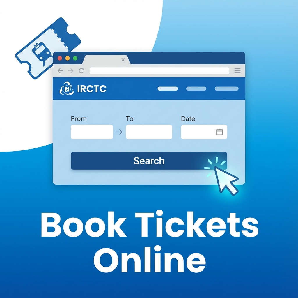 How to Book Train Tickets on IRCTC Website
